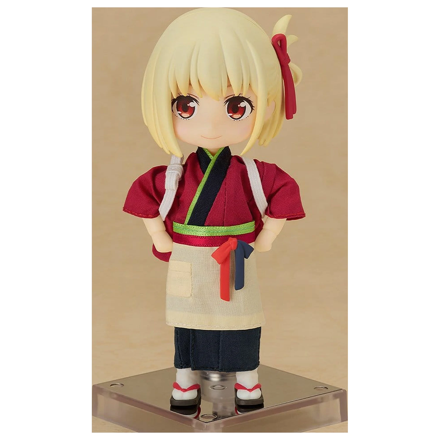 Lycoris Recoil Nendoroid Doll Action Figure Chisato Nishikigi: Cafe LycoReco Uniform Ver. 14 cm product photo