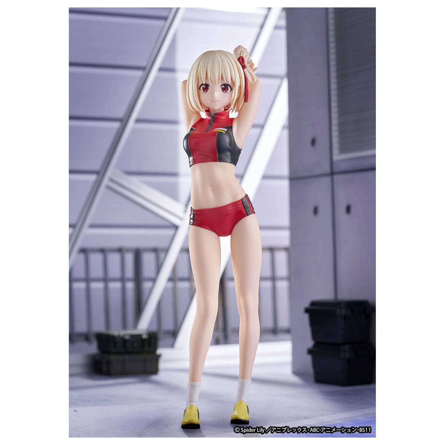 Lycoris Recoil Statue PVC 1/7 Chisato Nishikigi Traning wear Ver. 24 cm    product photo