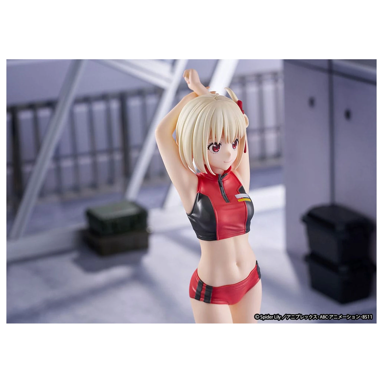 Lycoris Recoil Statue PVC 1/7 Chisato Nishikigi Traning wear Ver. 24 cm    product photo