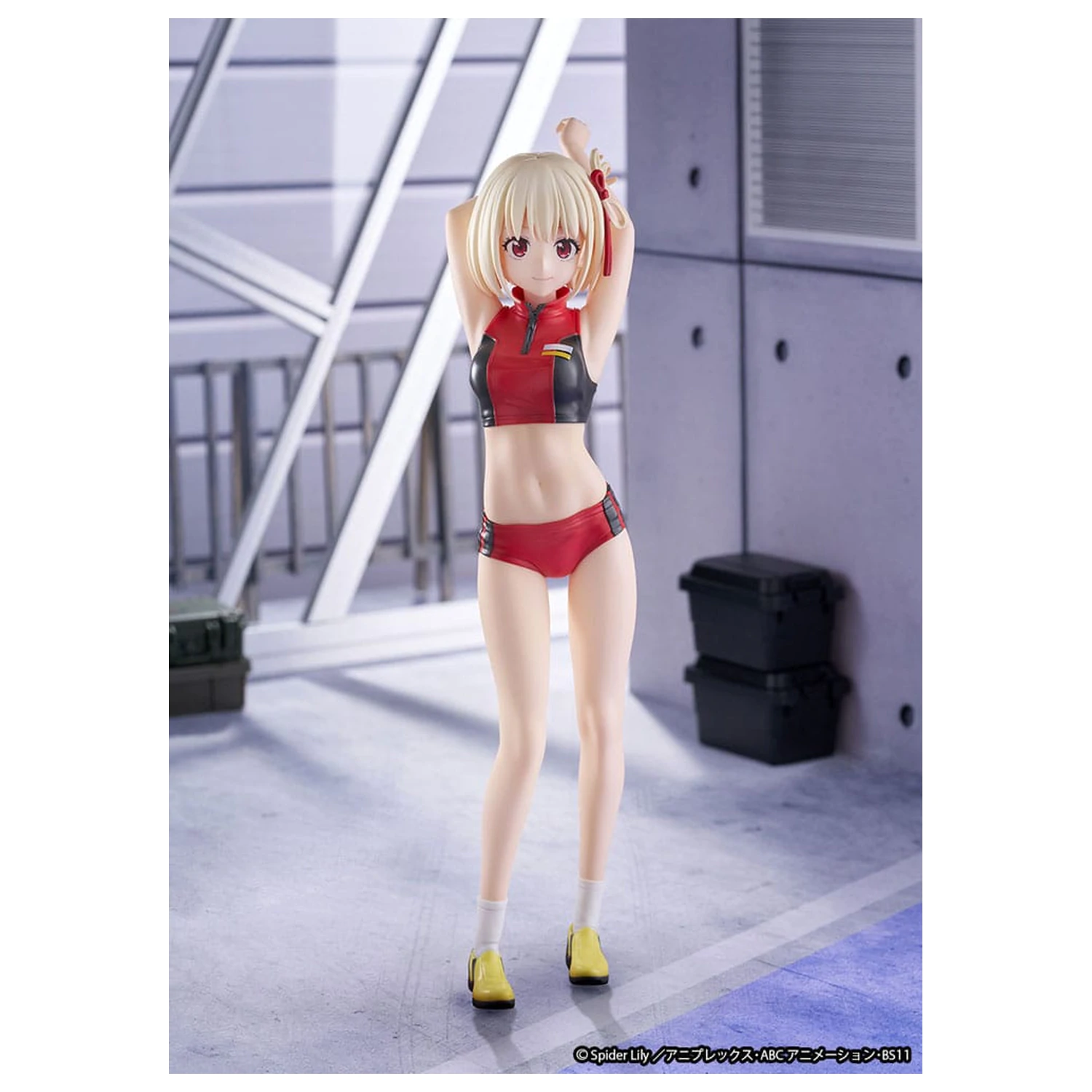 Lycoris Recoil Statue PVC 1/7 Chisato Nishikigi Traning wear Ver. 24 cm    product photo