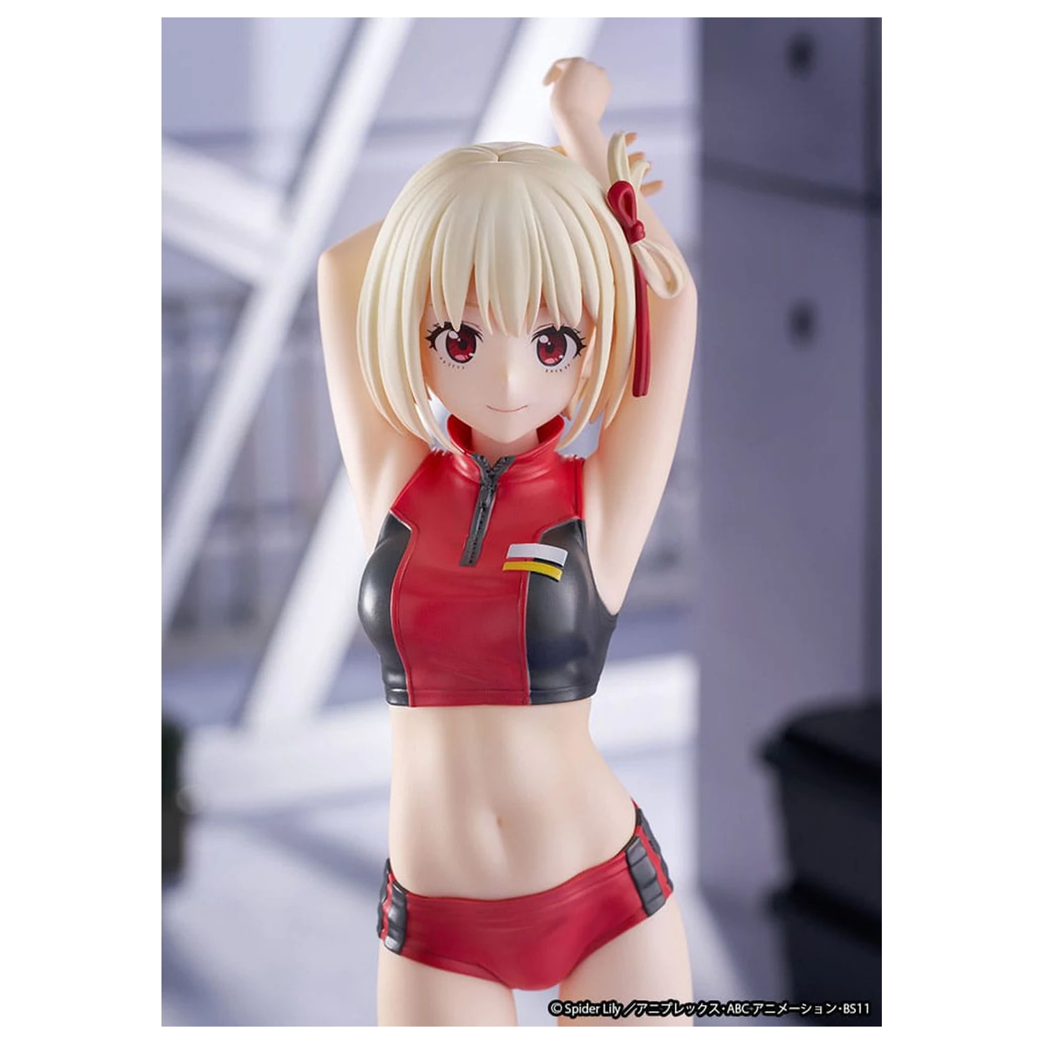 Lycoris Recoil Statue PVC 1/7 Chisato Nishikigi Traning wear Ver. 24 cm    product photo