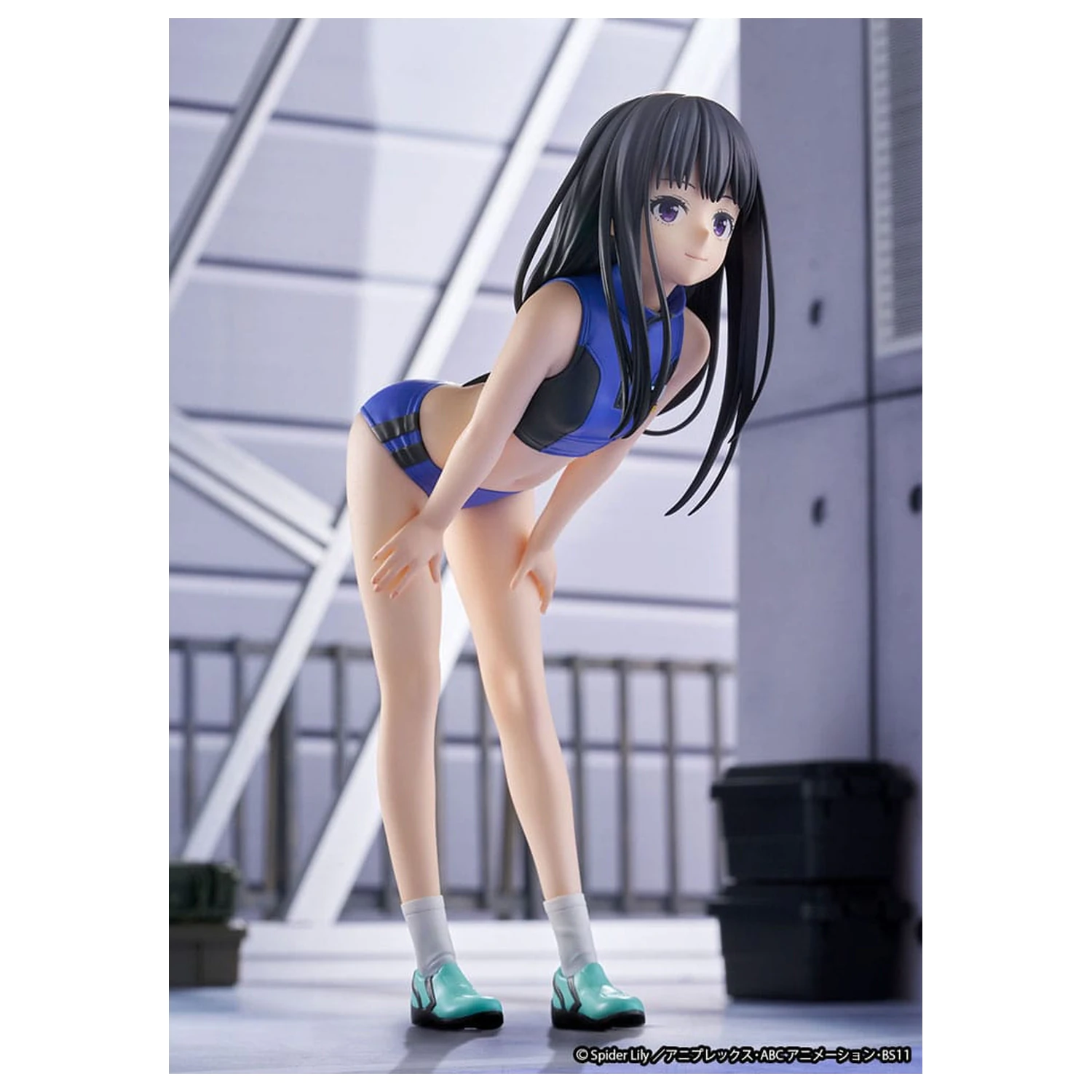 Lycoris Recoil Statue PVC 1/7 Takina Inoue Traning wear Ver. 18 cm     product photo
