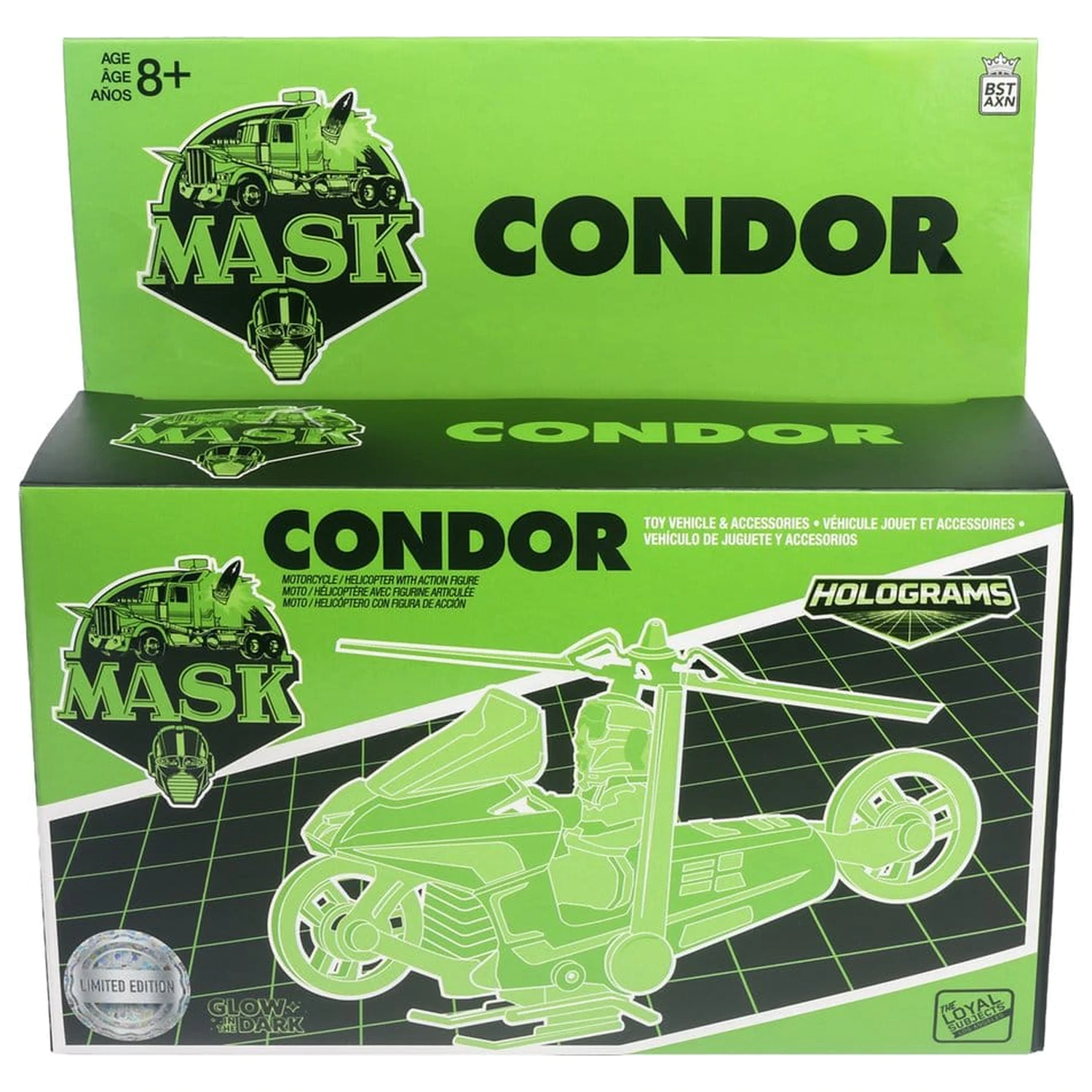 M.A.S.K. Vehicle Condor Hologram Variant (Glow in the Dark) product photo