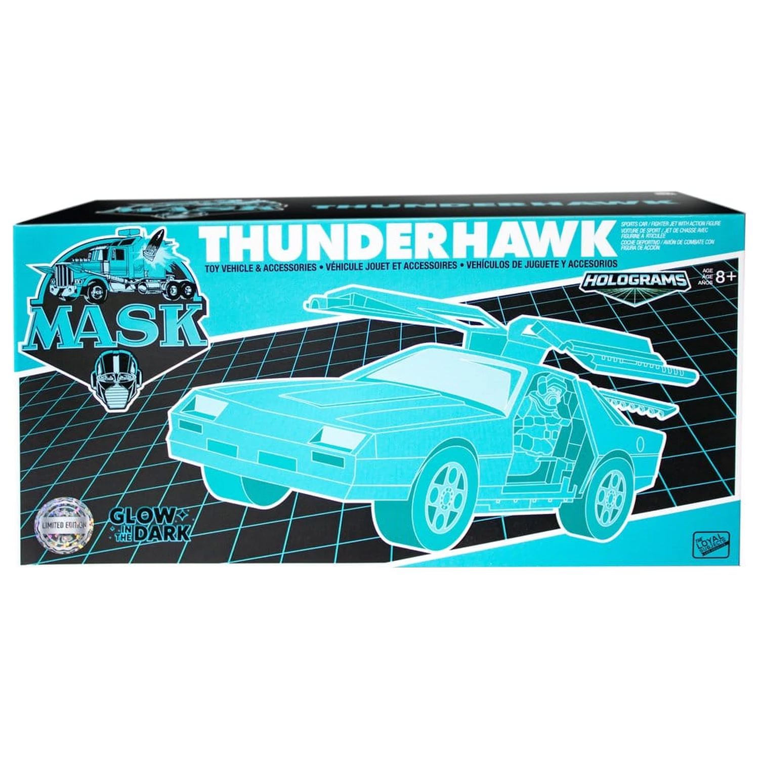 M.A.S.K. Vehicle Thunderhawk Hologram Variant (Glow in the Dark) product photo