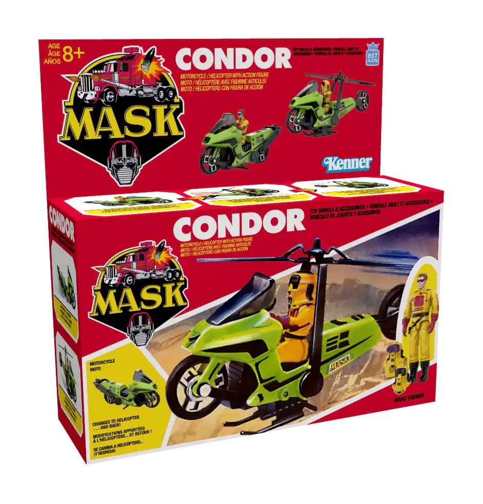 M.A.S.K. Action Figure with Vehicle Vehicle Condor  product photo