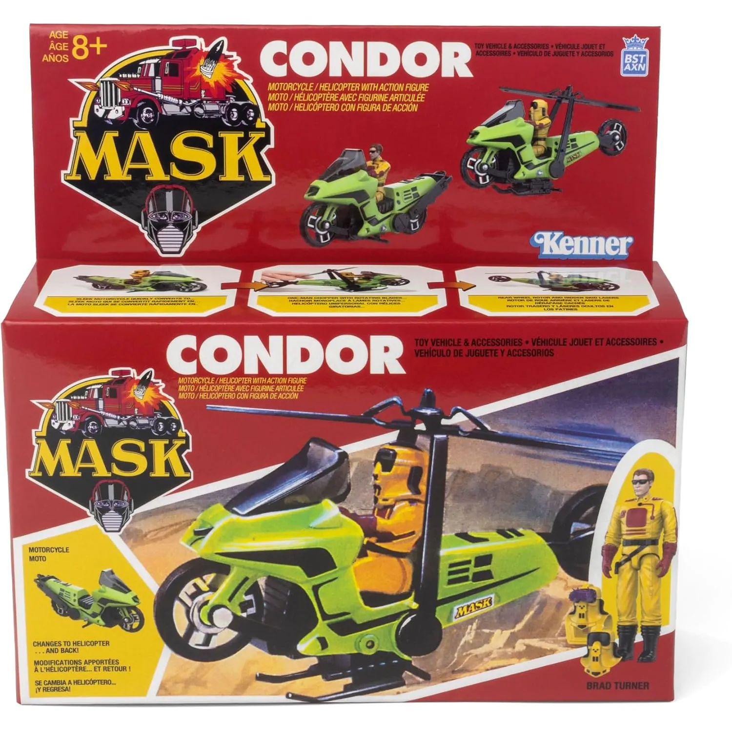 M.A.S.K. Action Figure with Vehicle Vehicle Condor  product photo