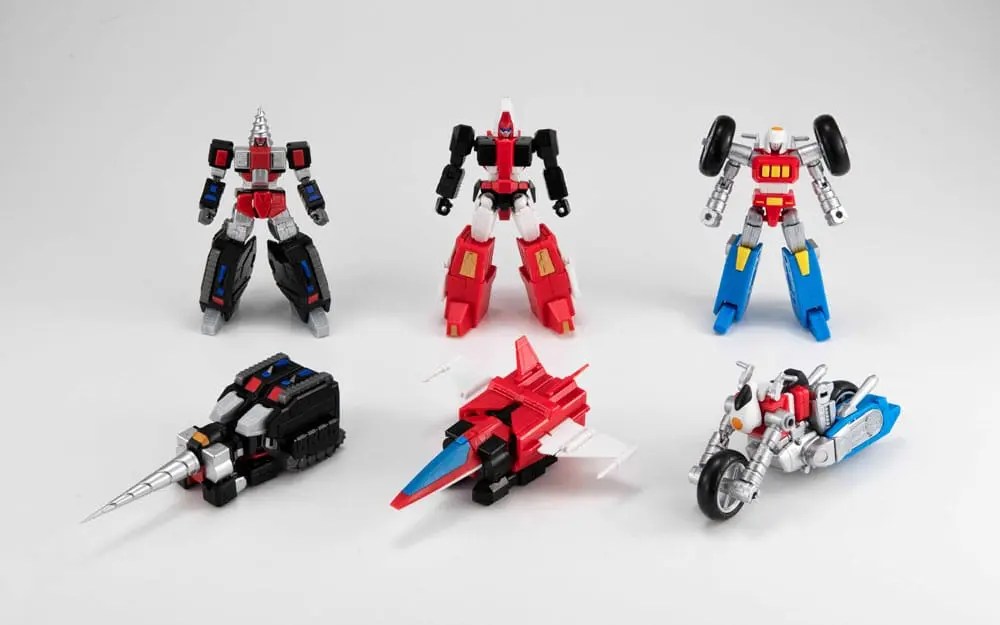 Machine Robo: Revenge of Cronos Machine Build Series Action Figure Blue Jet 13 cm product photo