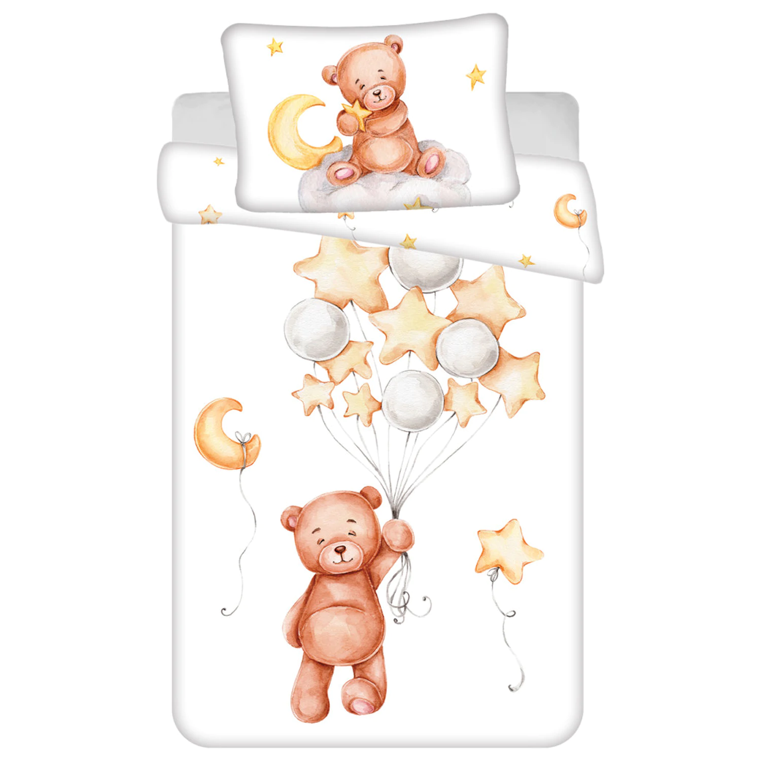 Teddy Bear Cute Children's, Preschooler Duvet Cover Set product photo