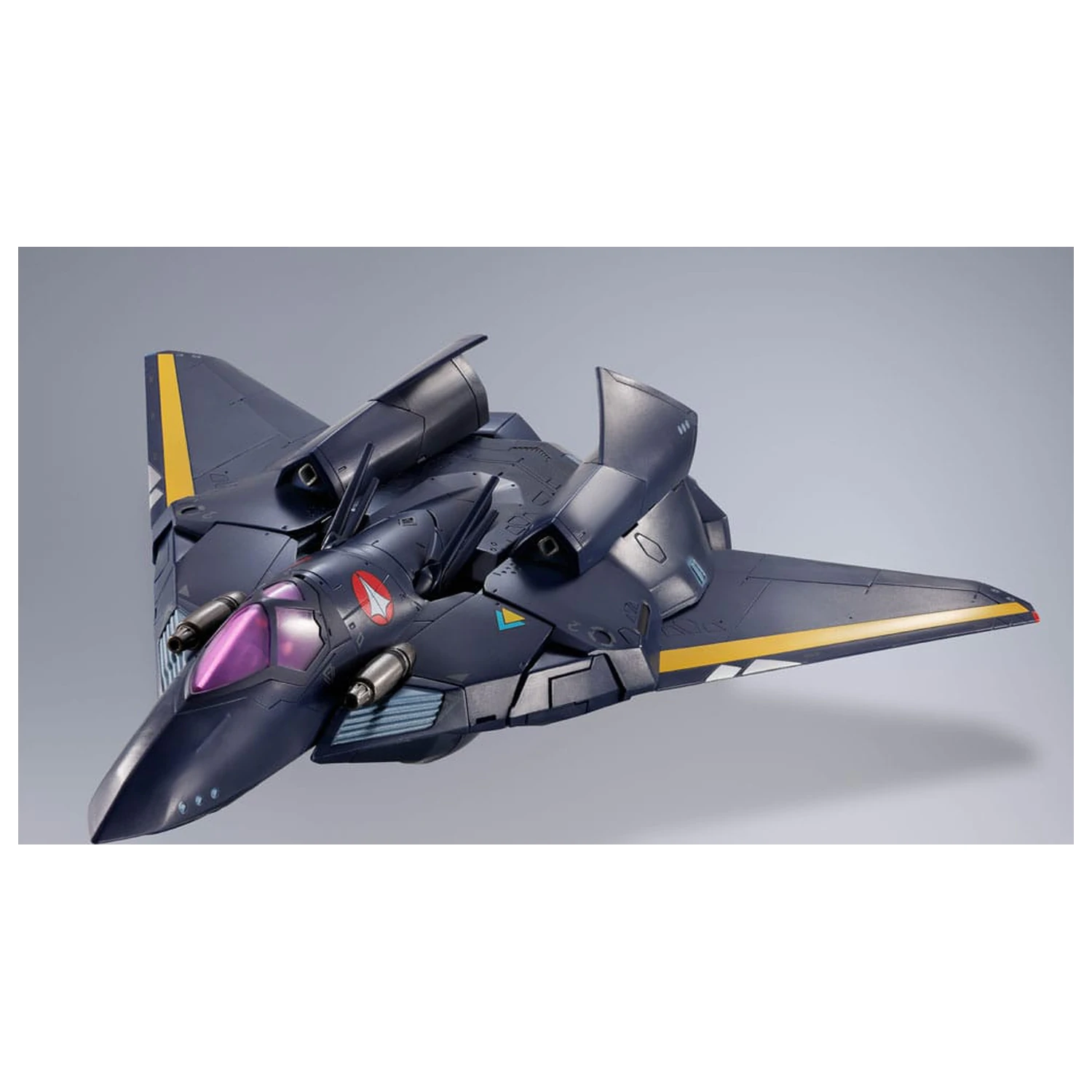 Macross 7 DX Chogokin Action Figure VF-17S Nightmare Stealthvalkyrie (Gamlin Kizaki use) 25 cm product photo