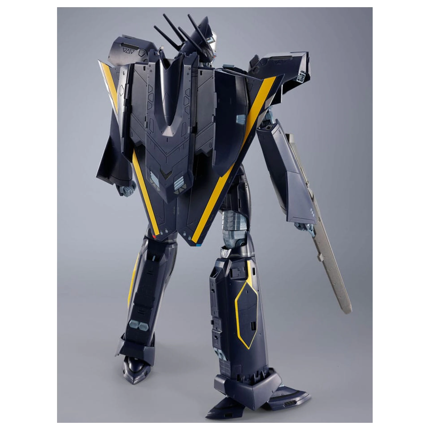 Macross 7 DX Chogokin Action Figure VF-17S Nightmare Stealthvalkyrie (Gamlin Kizaki use) 25 cm product photo
