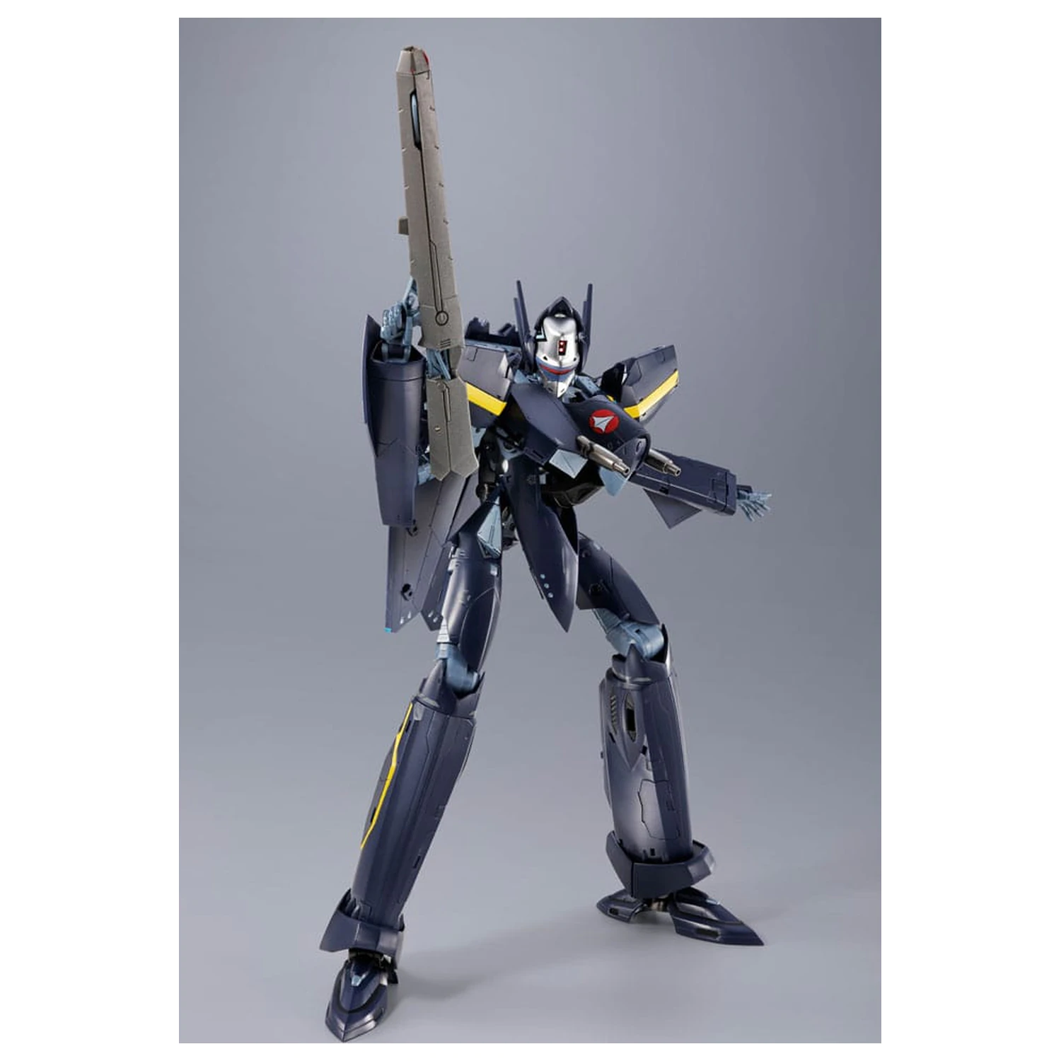 Macross 7 DX Chogokin Action Figure VF-17S Nightmare Stealthvalkyrie (Gamlin Kizaki use) 25 cm product photo