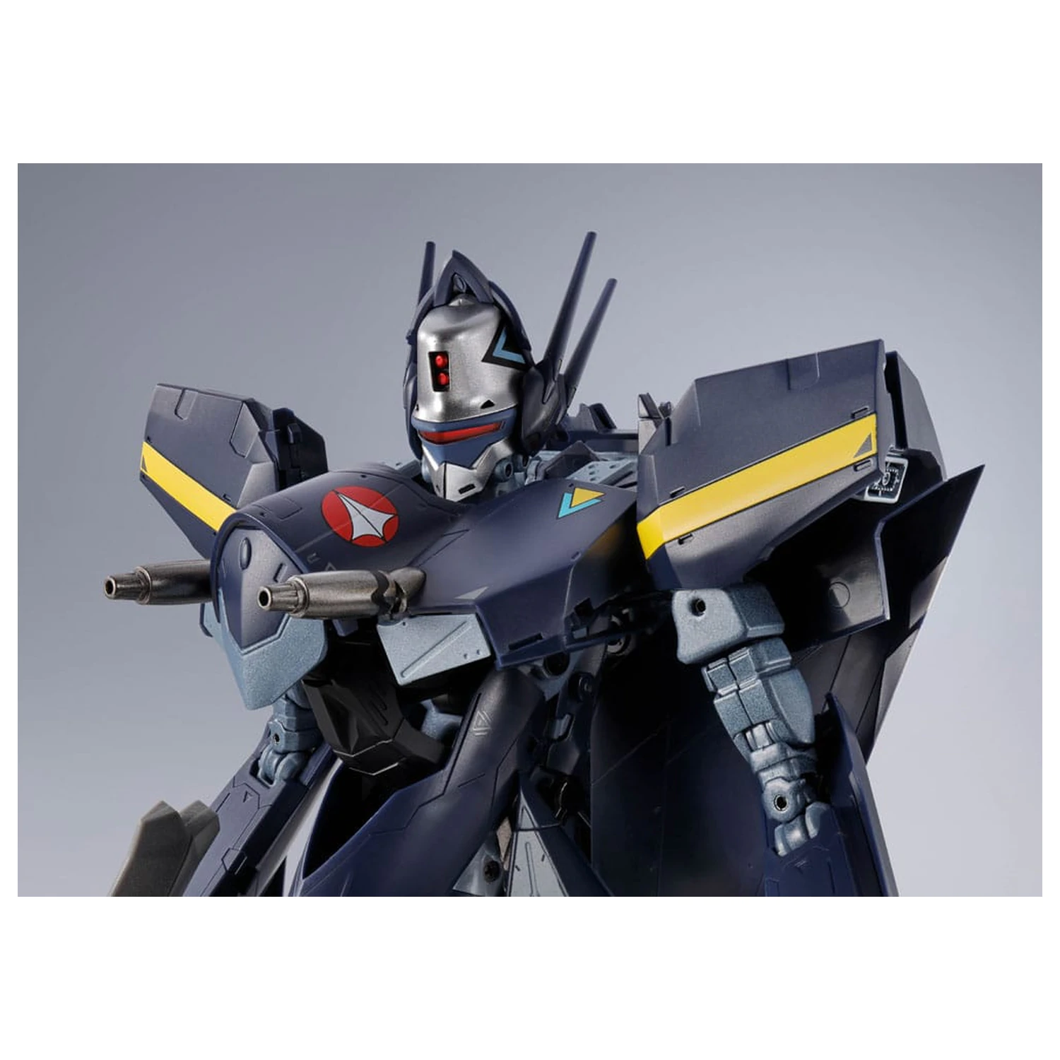 Macross 7 DX Chogokin Action Figure VF-17S Nightmare Stealthvalkyrie (Gamlin Kizaki use) 25 cm product photo