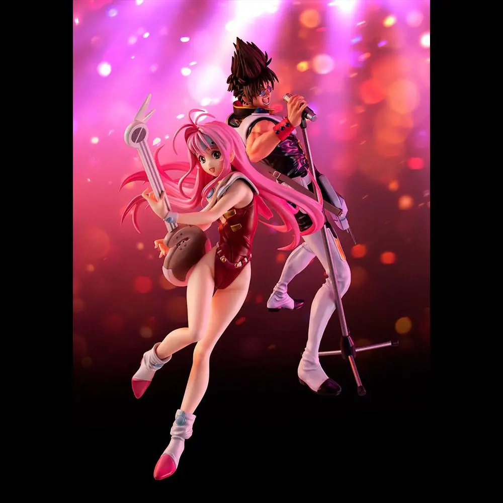 Macross 7 Fire Bomber PVC Statue Nekki Basara 23 cm product photo