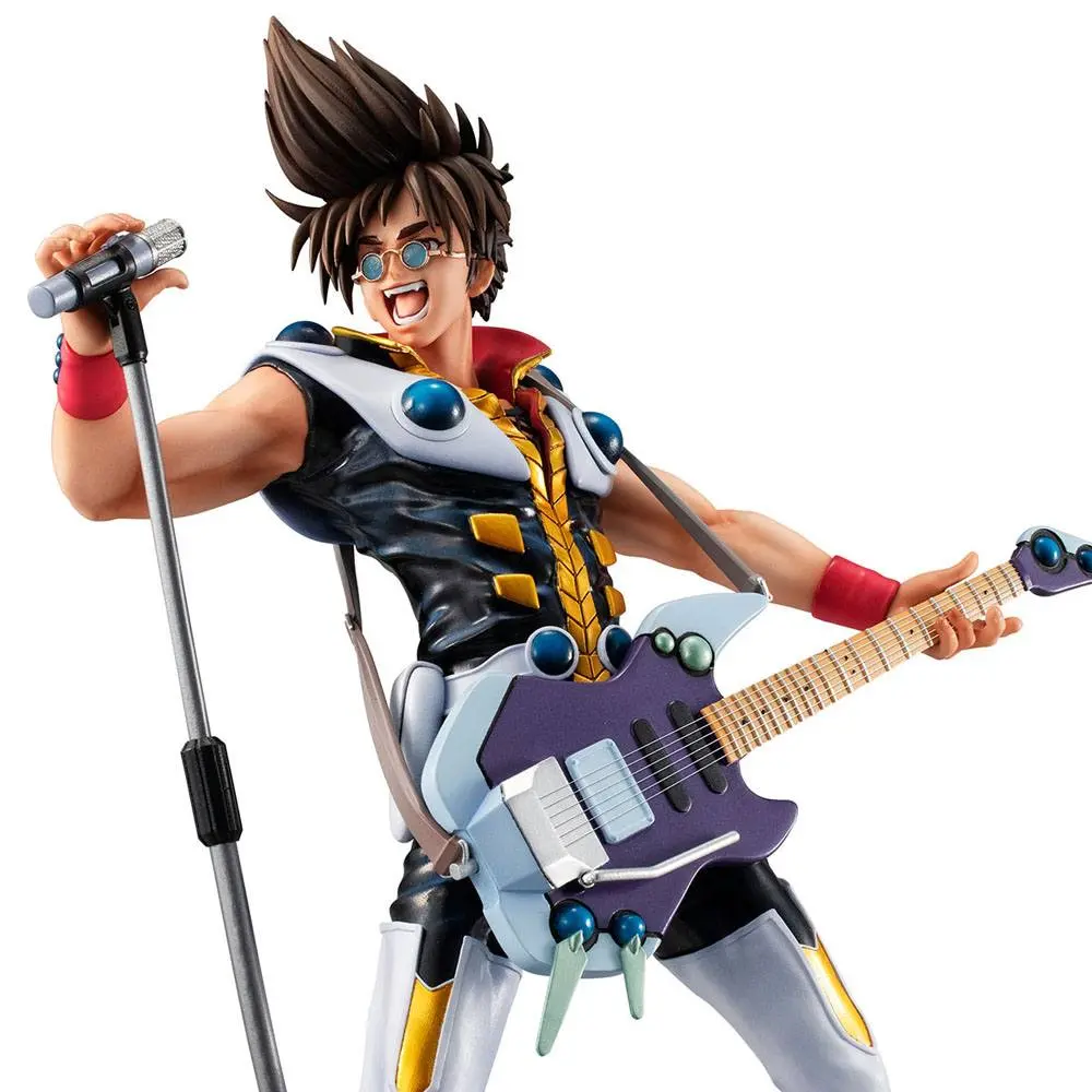 Macross 7 Fire Bomber PVC Statue Nekki Basara 23 cm product photo