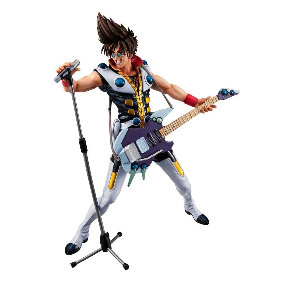 Macross 7 Fire Bomber PVC Statue Nekki Basara 23 cm product photo