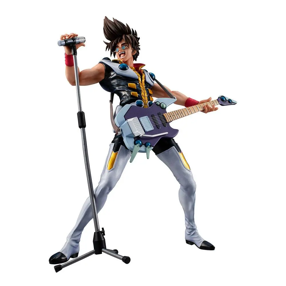 Macross 7 Fire Bomber PVC Statue Nekki Basara 23 cm product photo