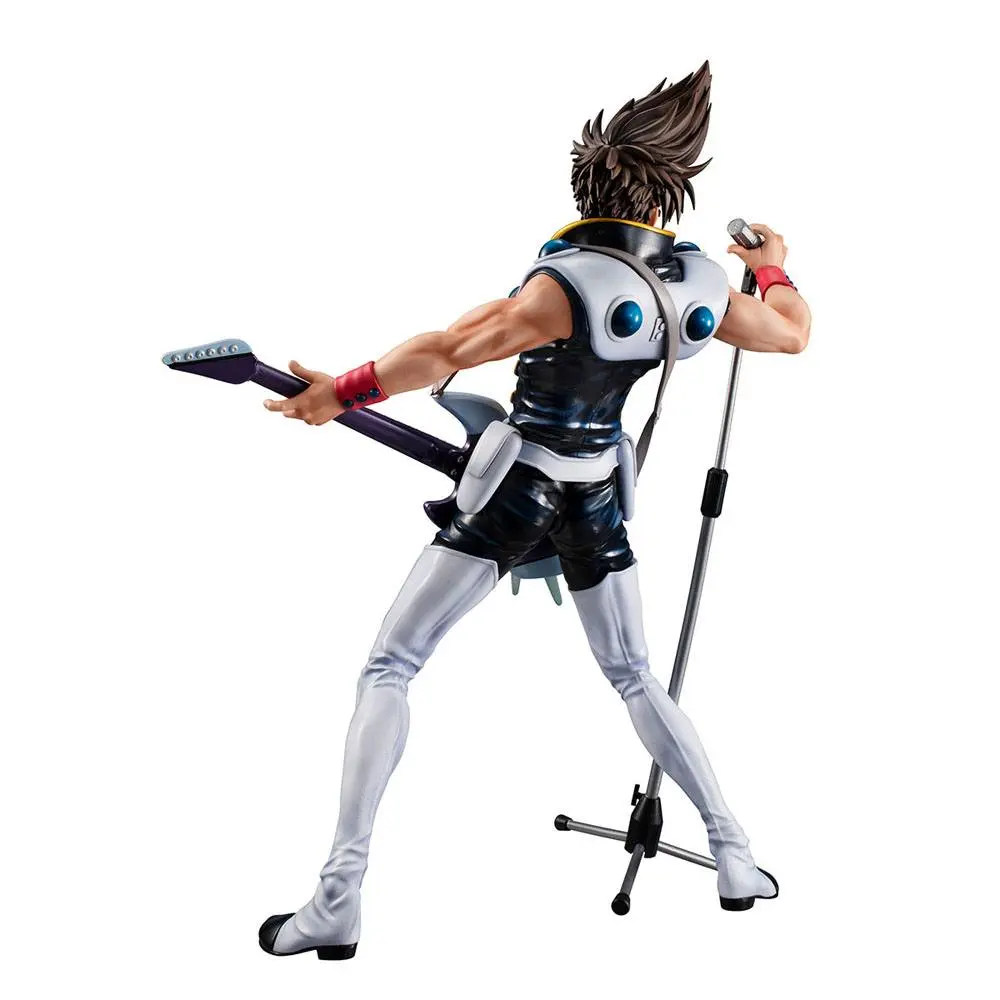 Macross 7 Fire Bomber PVC Statue Nekki Basara 23 cm product photo