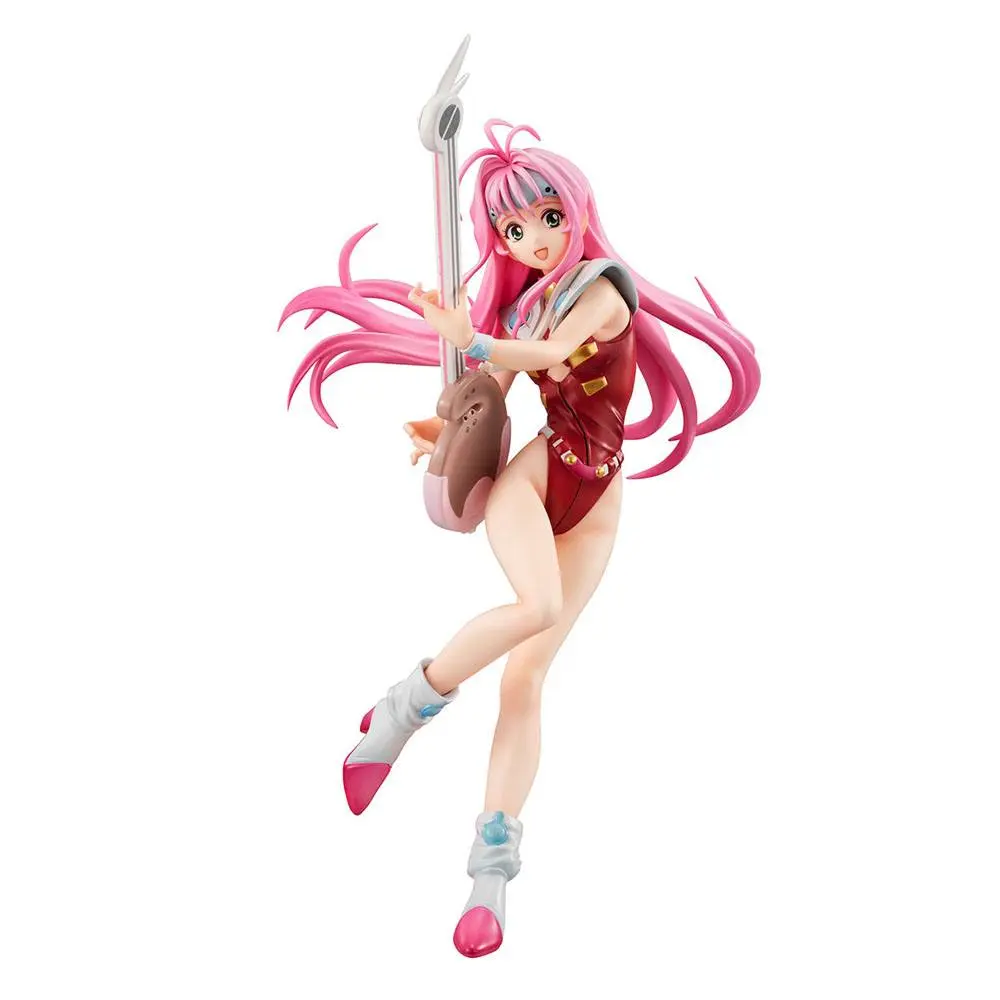 Macross 7 Fire Bomber PVC Statue Mylene Jenius 19 cm product photo