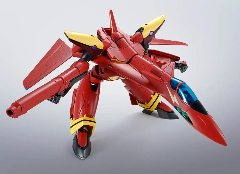 Macross 7 Hi-Metal R Action Figure VF-19 Custom Fire Valkyrie 11 cm product photo