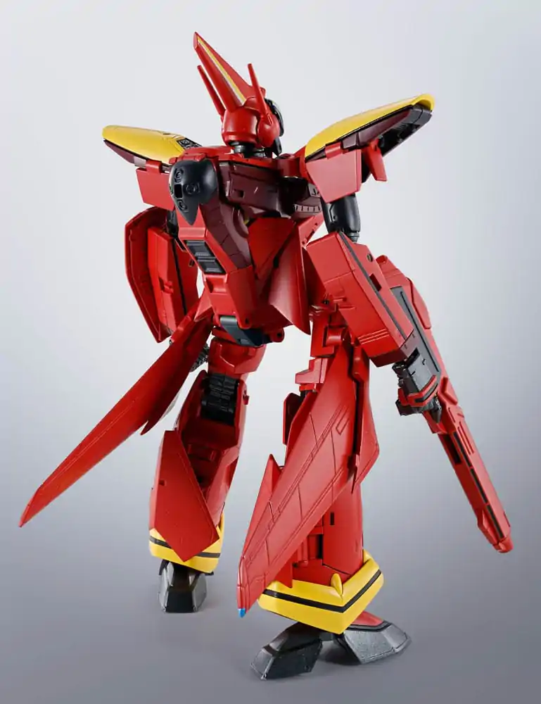 Macross 7 Hi-Metal R Action Figure VF-19 Custom Fire Valkyrie 11 cm product photo