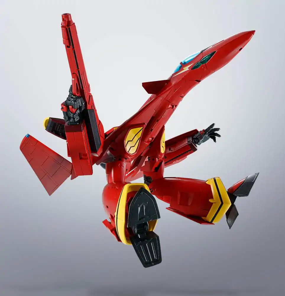 Macross 7 Hi-Metal R Action Figure VF-19 Custom Fire Valkyrie 11 cm product photo