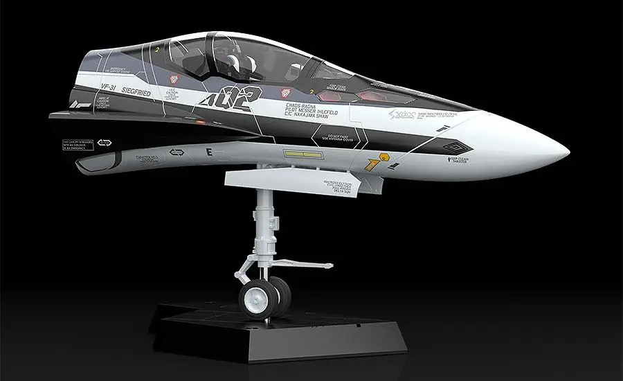 Macross Delta Plastic Model Kit 1/20 PLAMAX MF-55: minimum factory Fighter Nose Collection VF-31F (Messer Ihlefeld's Fighter) 31 cm product photo