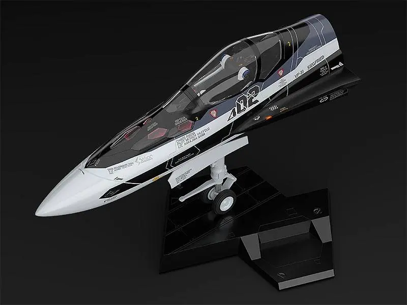 Macross Delta Plastic Model Kit 1/20 PLAMAX MF-55: minimum factory Fighter Nose Collection VF-31F (Messer Ihlefeld's Fighter) 31 cm product photo