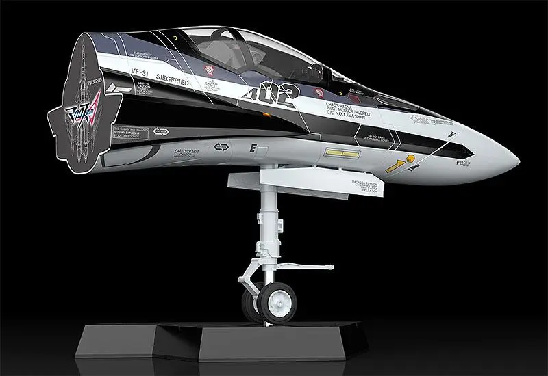Macross Delta Plastic Model Kit 1/20 PLAMAX MF-55: minimum factory Fighter Nose Collection VF-31F (Messer Ihlefeld's Fighter) 31 cm product photo