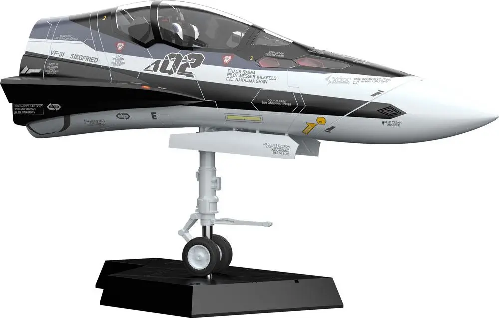 Macross Delta Plastic Model Kit 1/20 PLAMAX MF-55: minimum factory Fighter Nose Collection VF-31F (Messer Ihlefeld's Fighter) 31 cm product photo