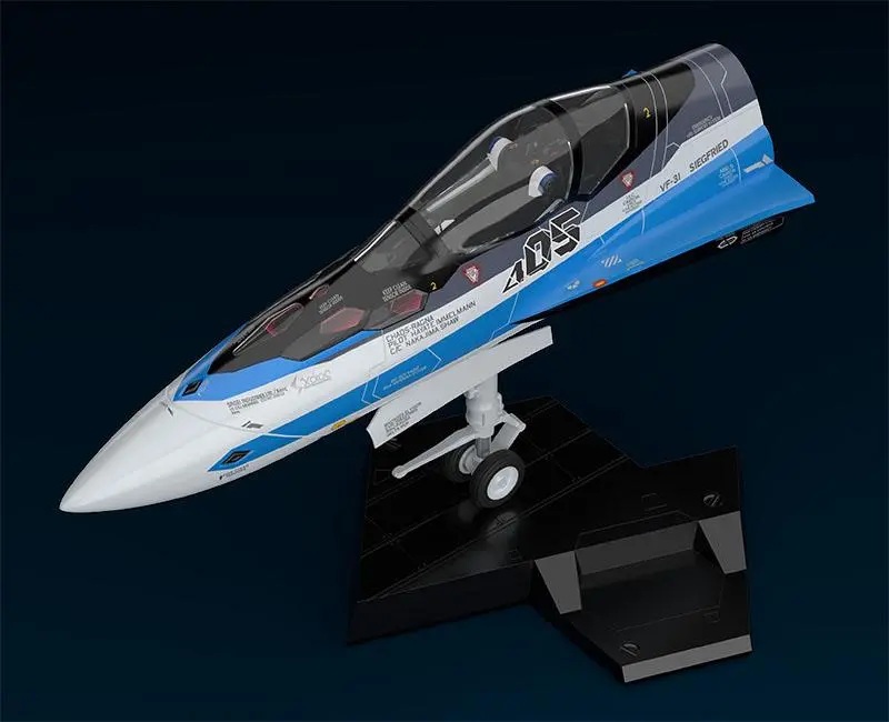 Macross Delta Plastic Model Kit 1/20 PLAMAX MF-56: minimum factory Fighter Nose Collection VF-31J (Hayate Immelman's Fighter) 31 cm product photo