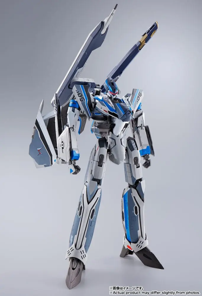 Macross Delta Movie: Absolute Live!!!!!! DX Chogokin Diecast Action Figure VF-31AX Kairos-Plus (Hayate Immelmann Use) 26 cm product photo