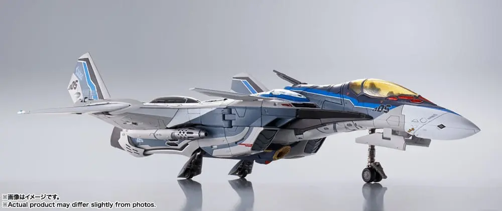 Macross Delta Movie: Absolute Live!!!!!! DX Chogokin Diecast Action Figure VF-31AX Kairos-Plus (Hayate Immelmann Use) 26 cm product photo