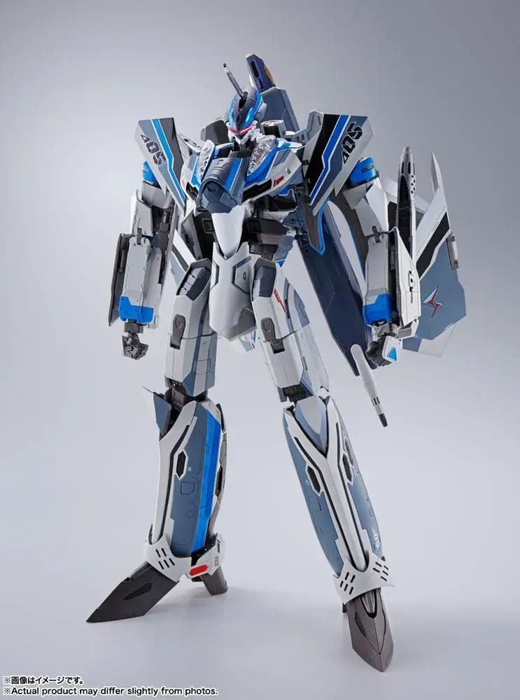 Macross Delta Movie: Absolute Live!!!!!! DX Chogokin Diecast Action Figure VF-31AX Kairos-Plus (Hayate Immelmann Use) 26 cm product photo