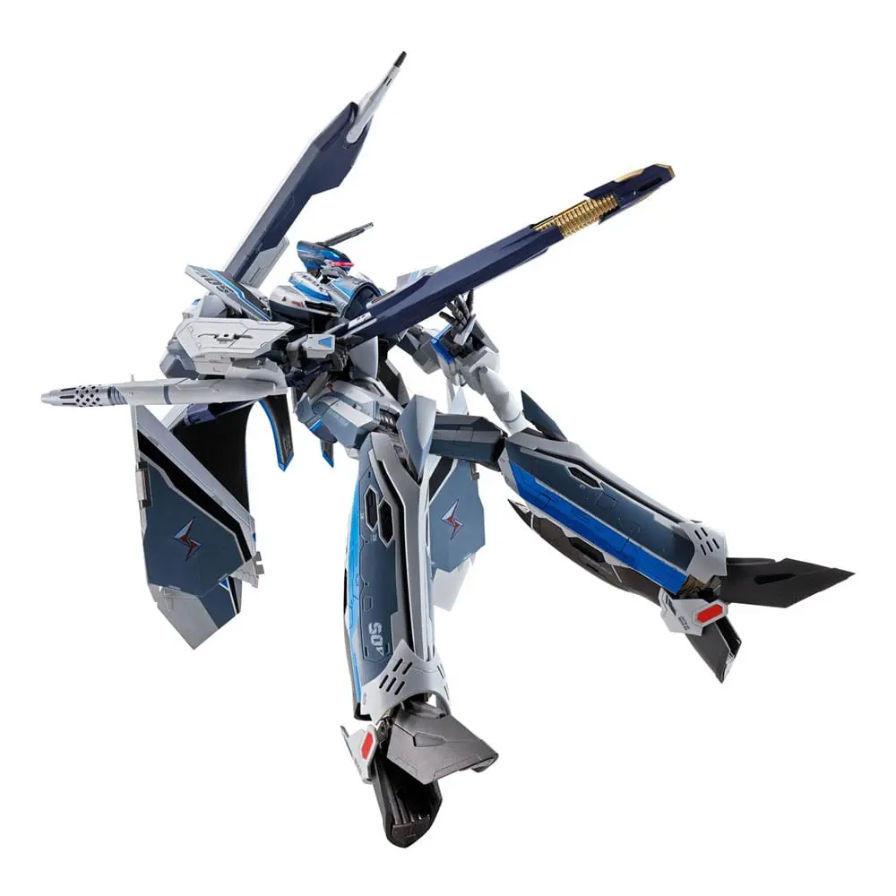 Macross Delta Movie: Absolute Live!!!!!! DX Chogokin Diecast Action Figure VF-31AX Kairos-Plus (Hayate Immelmann Use) 26 cm product photo