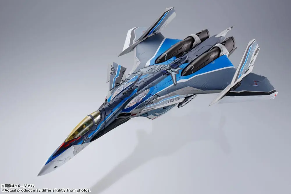 Macross Delta Movie: Absolute Live!!!!!! DX Chogokin Diecast Action Figure VF-31AX Kairos-Plus (Hayate Immelmann Use) 26 cm product photo