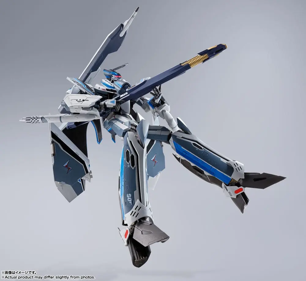 Macross Delta Movie: Absolute Live!!!!!! DX Chogokin Diecast Action Figure VF-31AX Kairos-Plus (Hayate Immelmann Use) 26 cm product photo