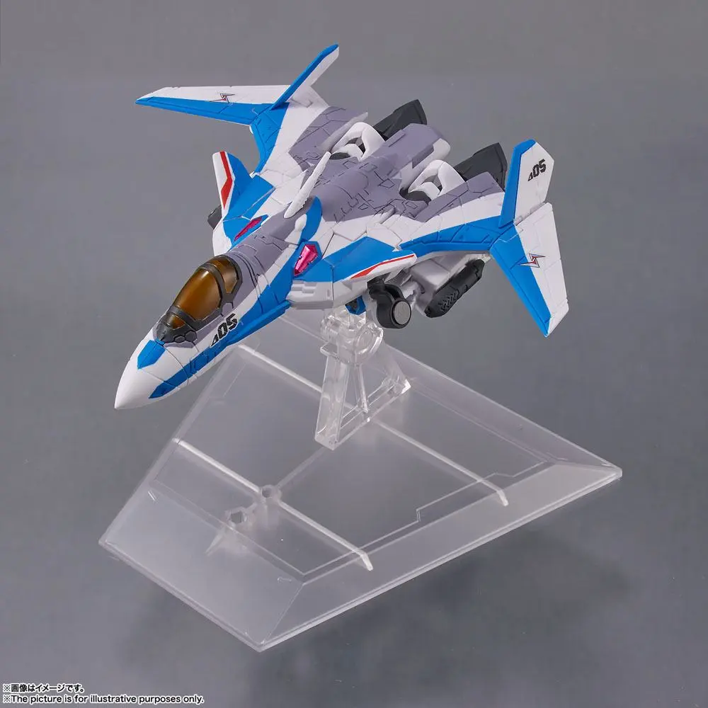 Macross Delta Tiny Session Vehicle mit Action Figure VF-31J Siegfried (Hayate Immelmann Use) with Freyja Wion 10 cm product photo