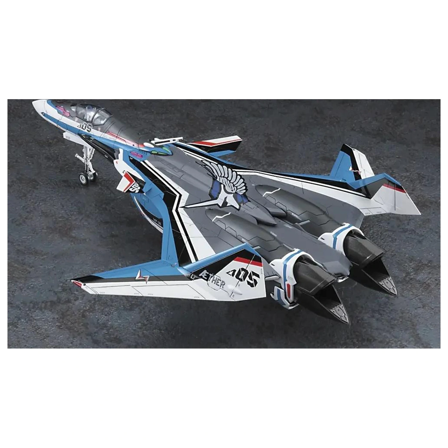Macross Delta VF-31J Custom Siegfried Hayate Model Kit 1/72 product photo