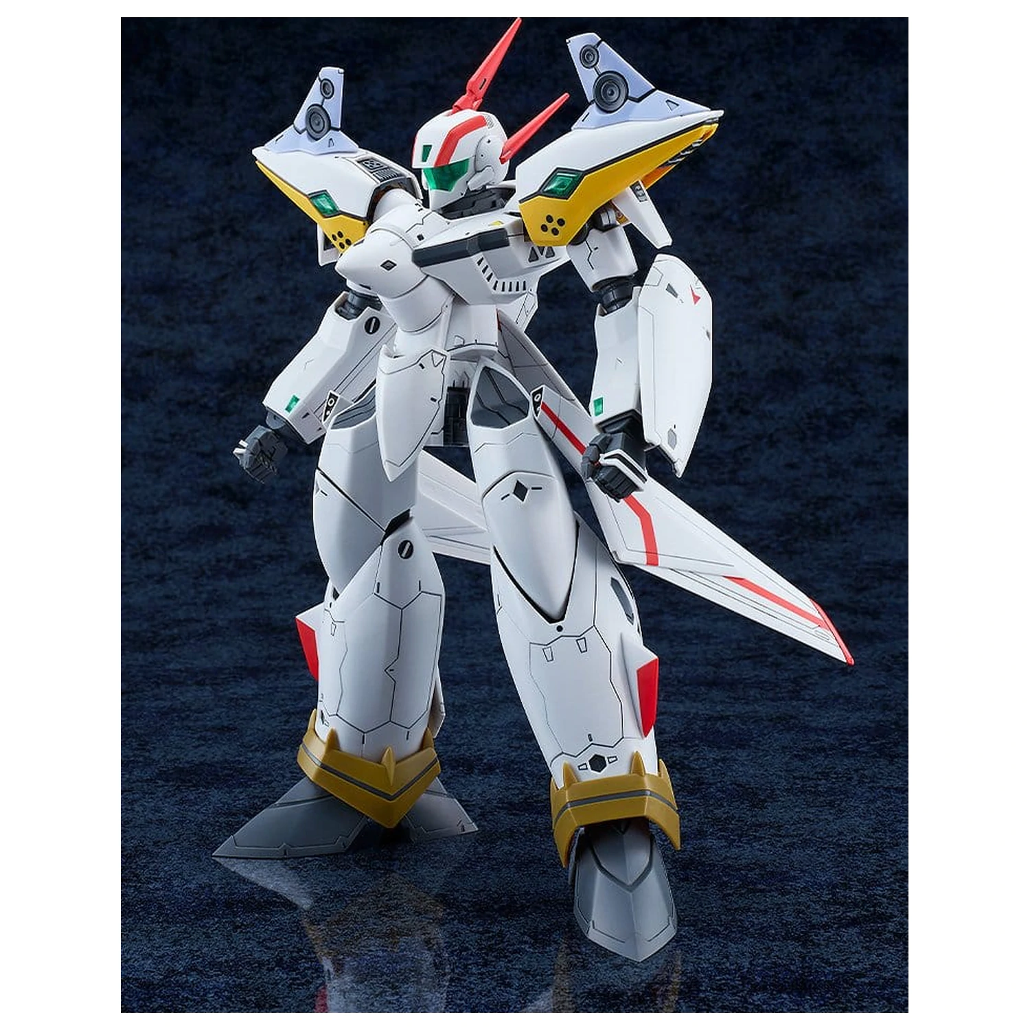 Macross Dynamite 7 Plastic Model Kit 1/72 PLAMAX VF-19P Excalibur (Planet Zola Patrol Corps) 23 cm product photo