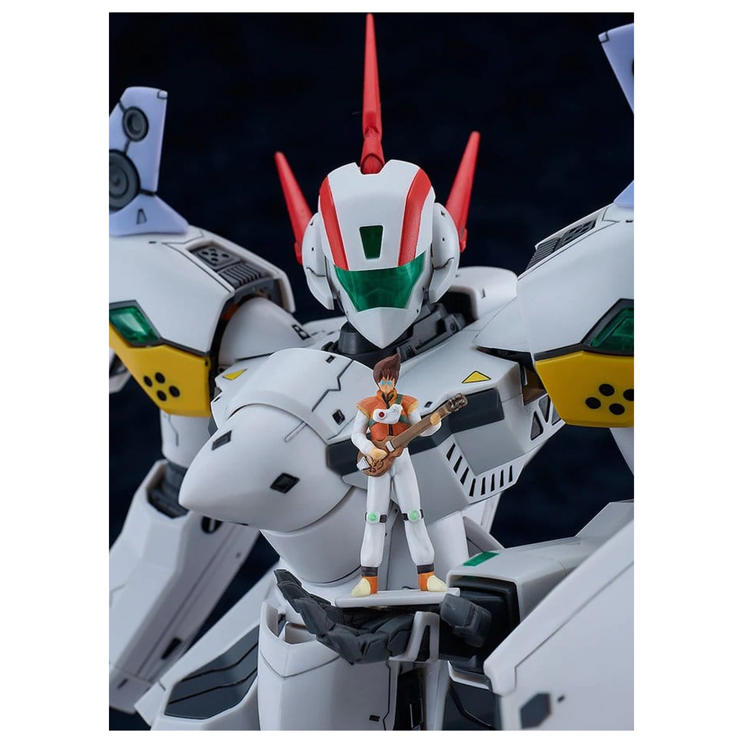 Macross Dynamite 7 Plastic Model Kit 1/72 PLAMAX VF-19P Excalibur (Planet Zola Patrol Corps) 23 cm product photo