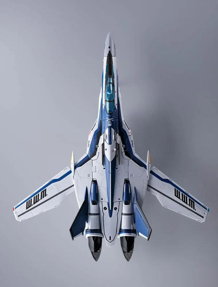 Macross Frontier DX Chogokin Diecast Action Figure VF-25 Messiah Valkyrie Worldwide Anniv. 34 cm product photo