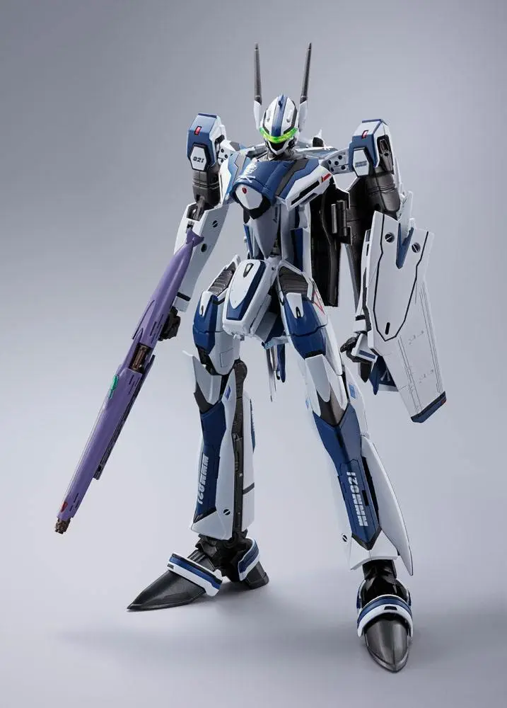 Macross Frontier DX Chogokin Diecast Action Figure VF-25 Messiah Valkyrie Worldwide Anniv. 34 cm product photo
