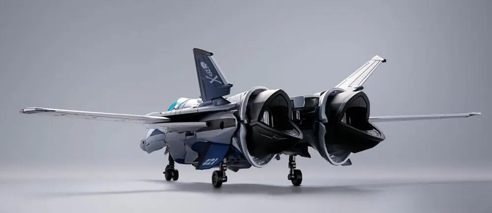 Macross Frontier DX Chogokin Diecast Action Figure VF-25 Messiah Valkyrie Worldwide Anniv. 34 cm product photo