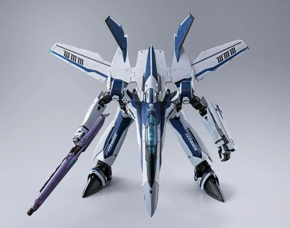 Macross Frontier DX Chogokin Diecast Action Figure VF-25 Messiah Valkyrie Worldwide Anniv. 34 cm product photo