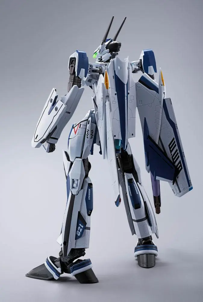 Macross Frontier DX Chogokin Diecast Action Figure VF-25 Messiah Valkyrie Worldwide Anniv. 34 cm product photo