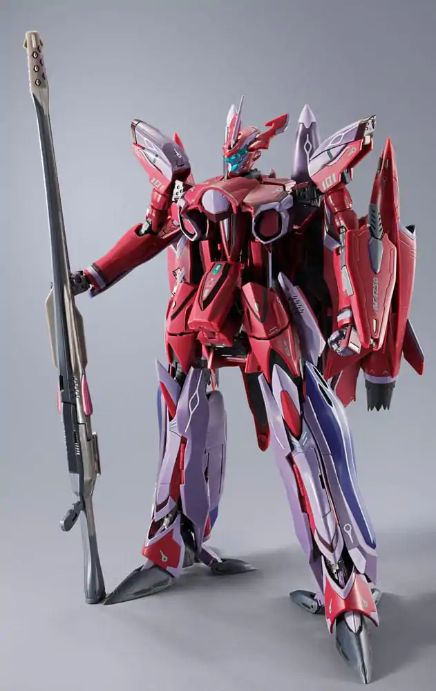 Macross Frontier DX Chogokin Action Figure VF-27 Gamma SP Super Lucifer Valkyrie Brera Sterne use Revival Ver. 25 cm product photo