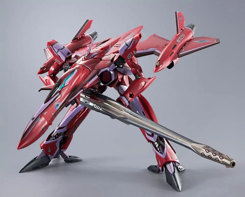 Macross Frontier DX Chogokin Action Figure VF-27 Gamma SP Super Lucifer Valkyrie Brera Sterne use Revival Ver. 25 cm termékfotó