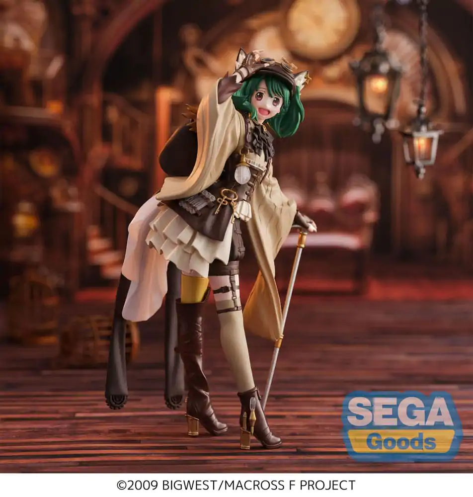 Macross Frontier FIGURIZMa PVC Statue Ranka Lee Oshare Macross Revolution Ver. 17 cm product photo