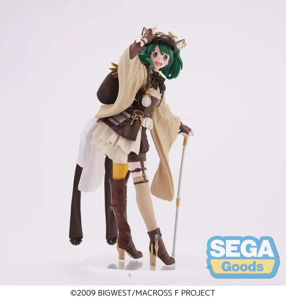 Macross Frontier FIGURIZMa PVC Statue Ranka Lee Oshare Macross Revolution Ver. 17 cm product photo