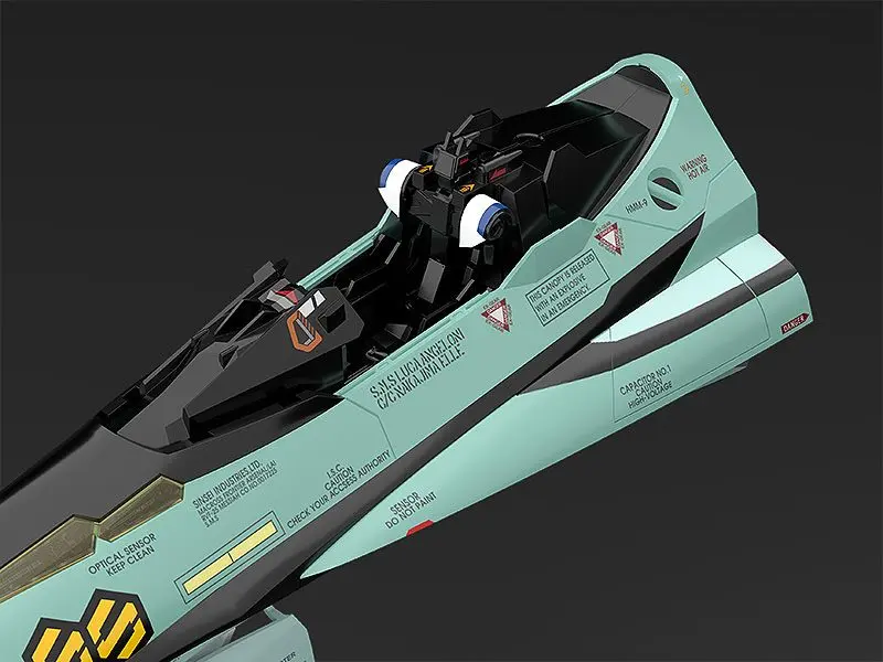 Macross Frontier Plastic Model Kit PLAMAX MF-59: minimum factory Fighter Nose Collection RVF-25 Messiah Valkyrie (Luca Angeloni's Fighter) 34 cm product photo